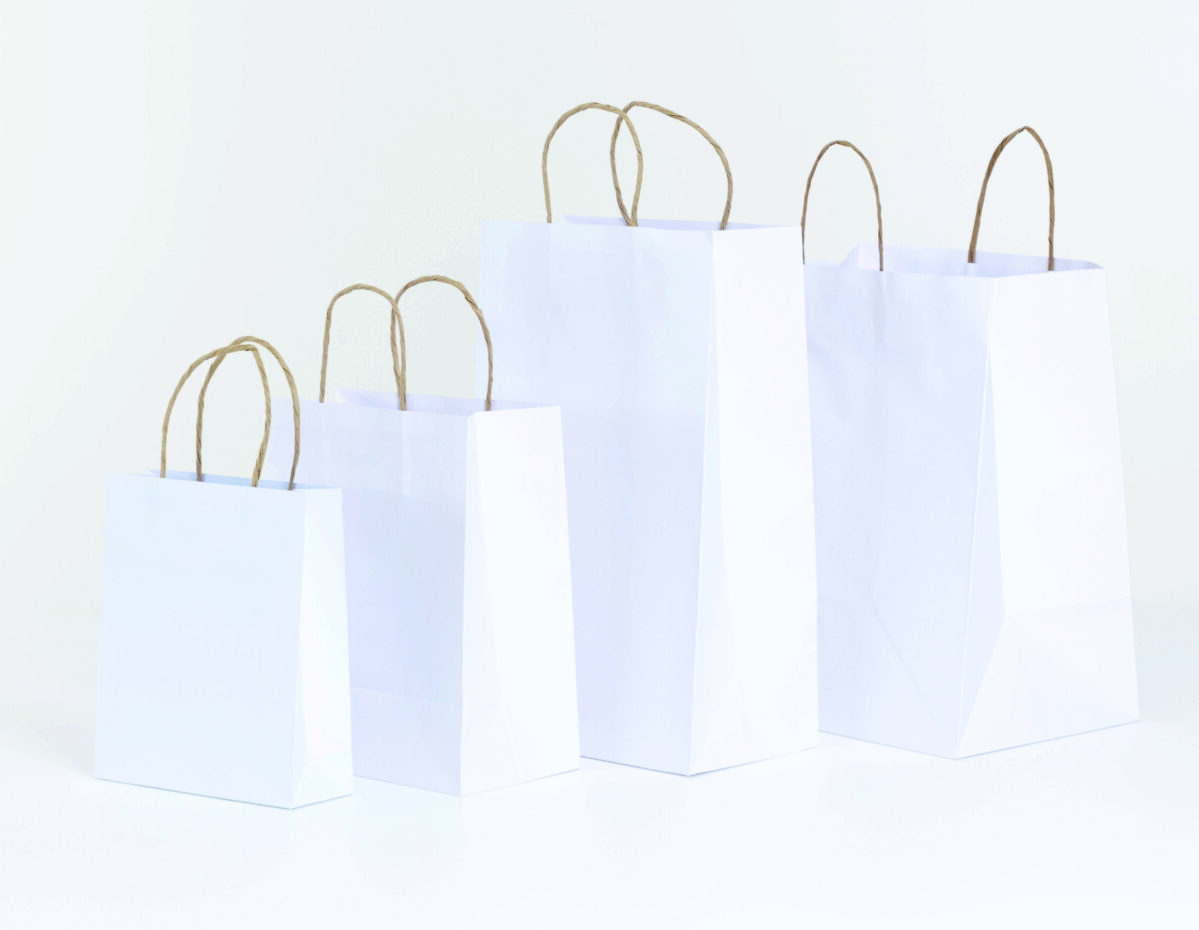 BOLSAS DE PAPEL BLANCO