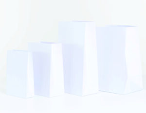 BOLSA DE PAPEL BLANCO SIN MANIJA